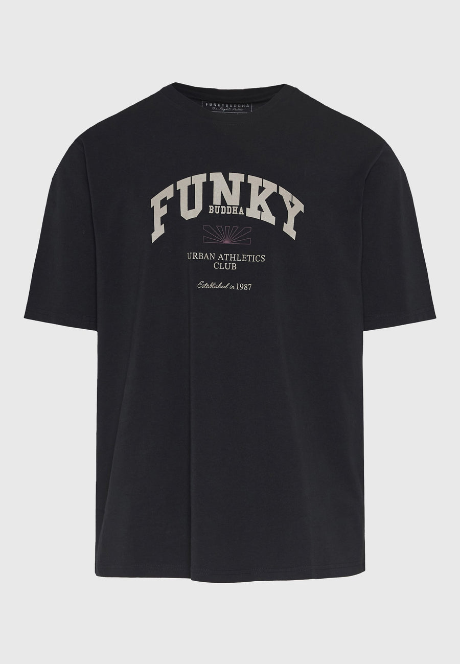 Tricou cu imprimeu de brand pe piept