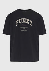 Tricou cu imprimeu de brand pe piept