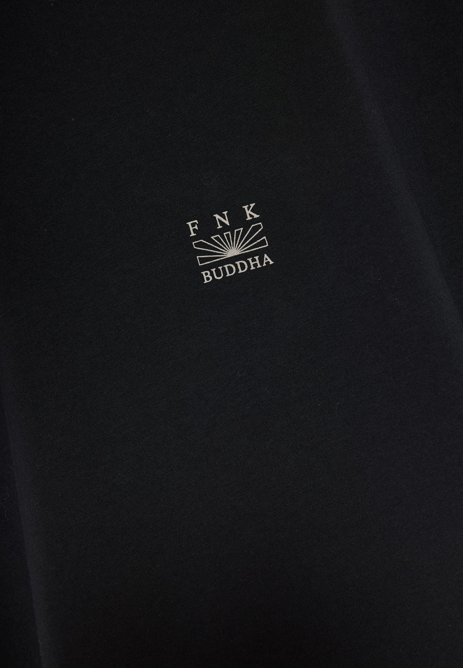 Tricou cu imprimeu de brand pe piept