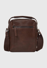 Geantă de umăr bărbătească din piele ecologică (PU)