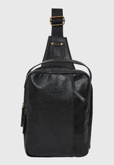 Geantă de umăr bărbătească din piele ecologică (PU)