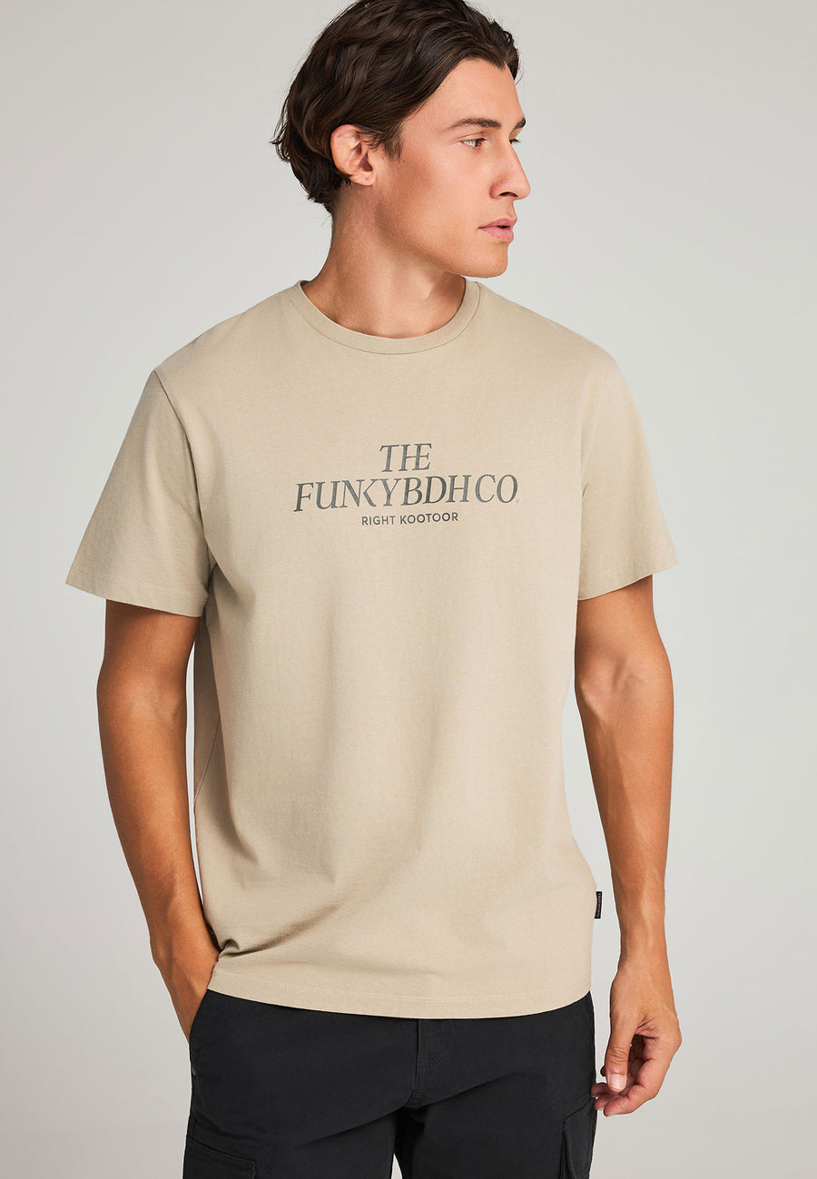 Tricou cu imprimeu pe piept cu logo text