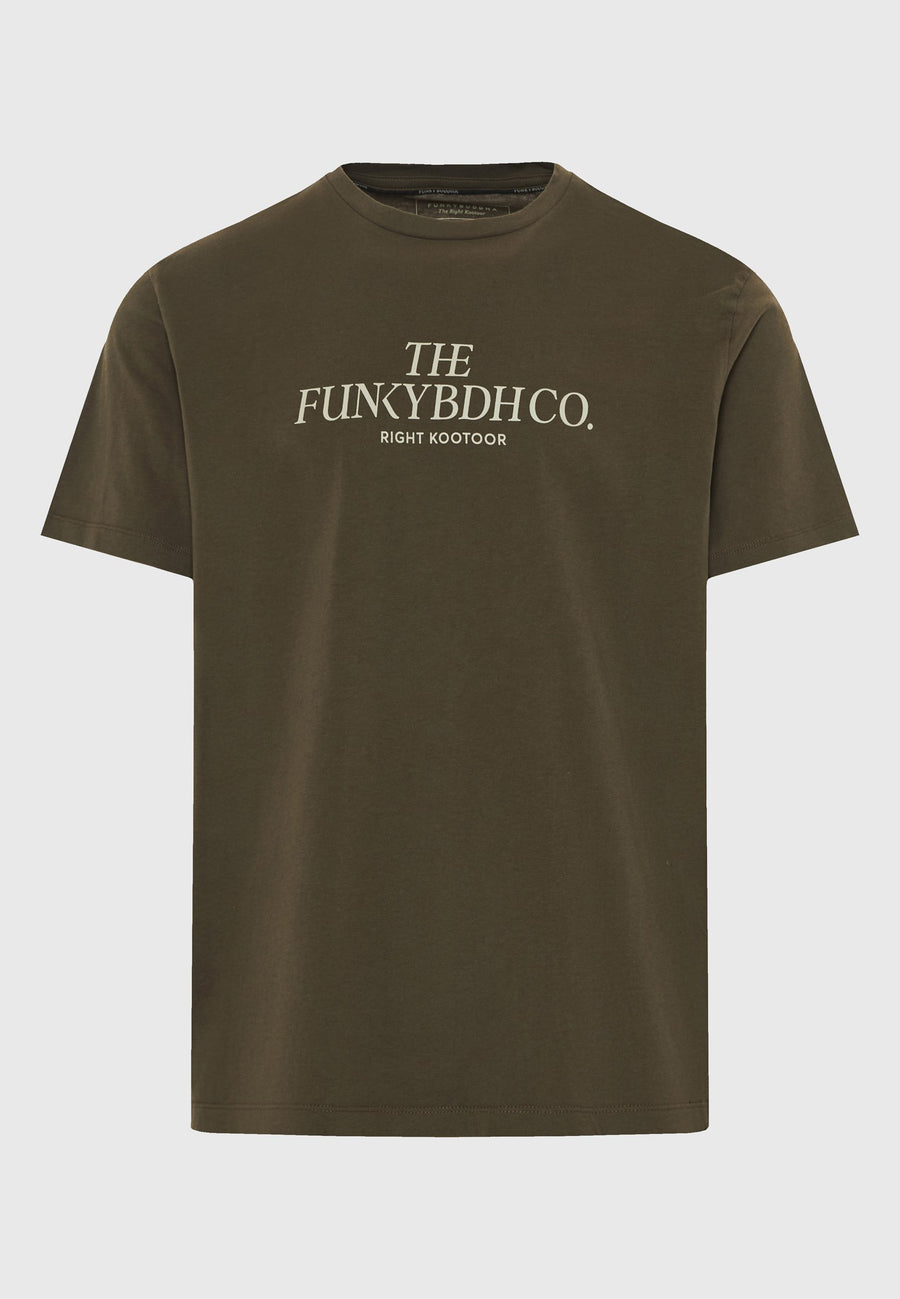 Tricou cu imprimeu pe piept cu logo text