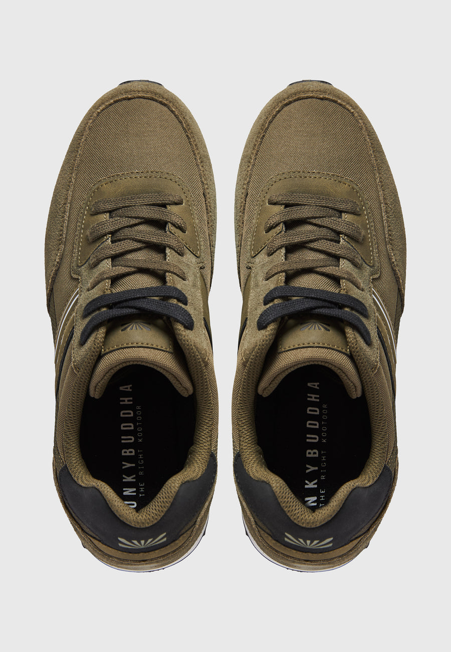 Teniși din piele întoarsă pentru bărbați