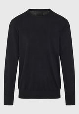 Pulover bărbătesc cu croială regulată, tricotat melanj