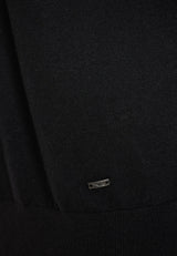 Pulover bărbătesc cu croială regulată, tricotat melanj