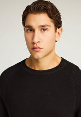 Pulover bărbătesc din bumbac melanj