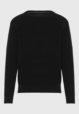 Pulover bărbătesc din bumbac melanj