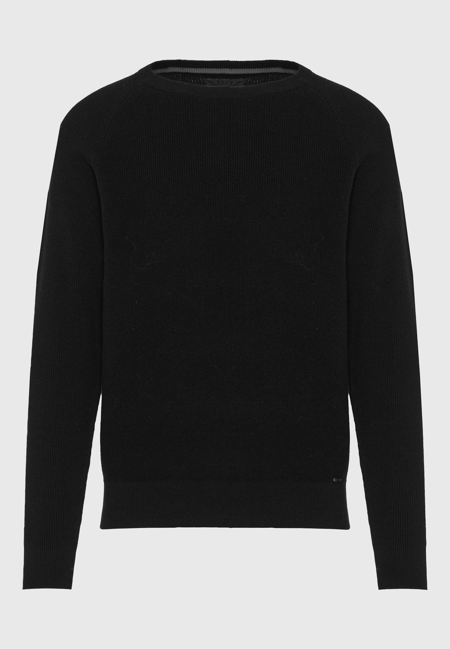 Pulover bărbătesc din bumbac melanj