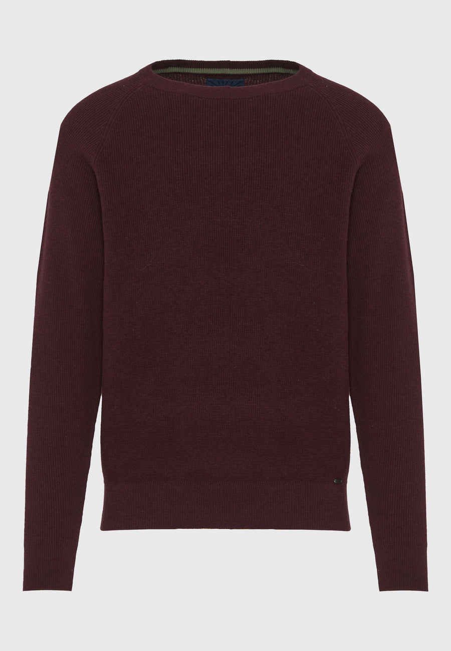 Pulover bărbătesc din bumbac melanj