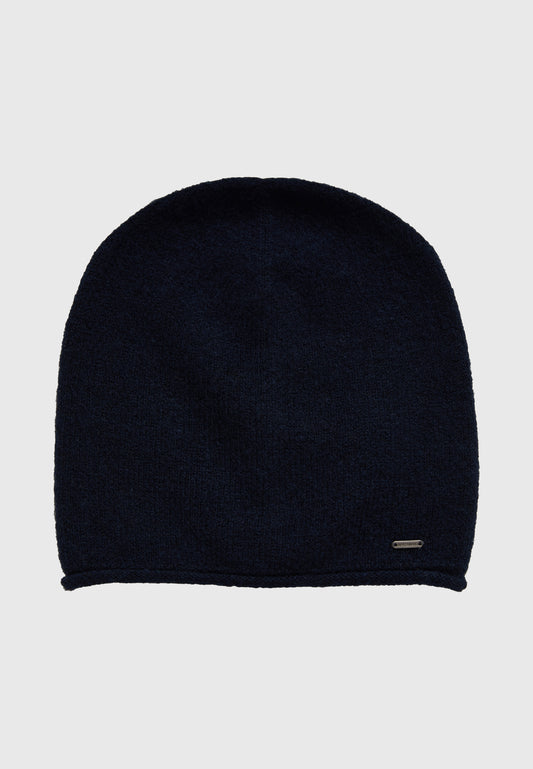 Men's single-color beanie