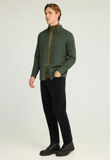 Cămașă oxford bărbătească cu guler cu nasturi - The Essentials