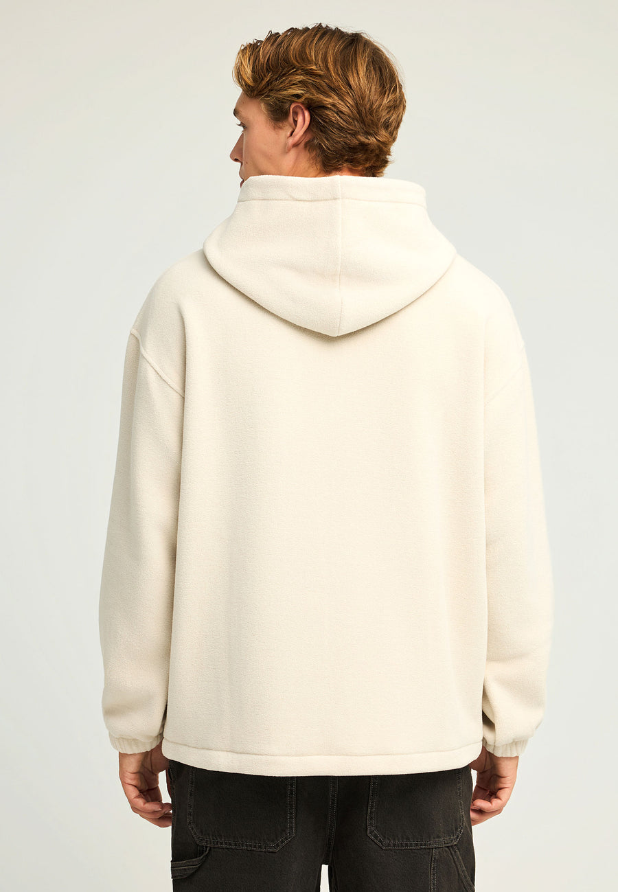 Hanorac bărbătesc sustenabil cu imprimeu pe piept