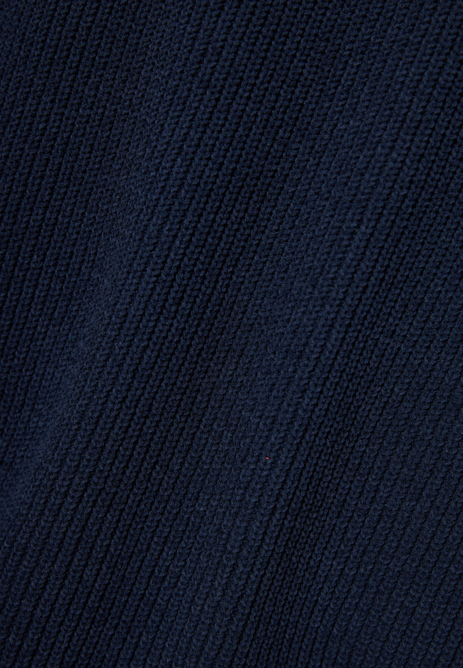 Pulover tricotat cu guler rotund pentru bărbați