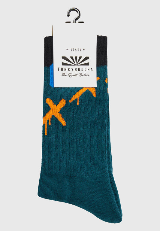 Șosete cu model pentru bărbați