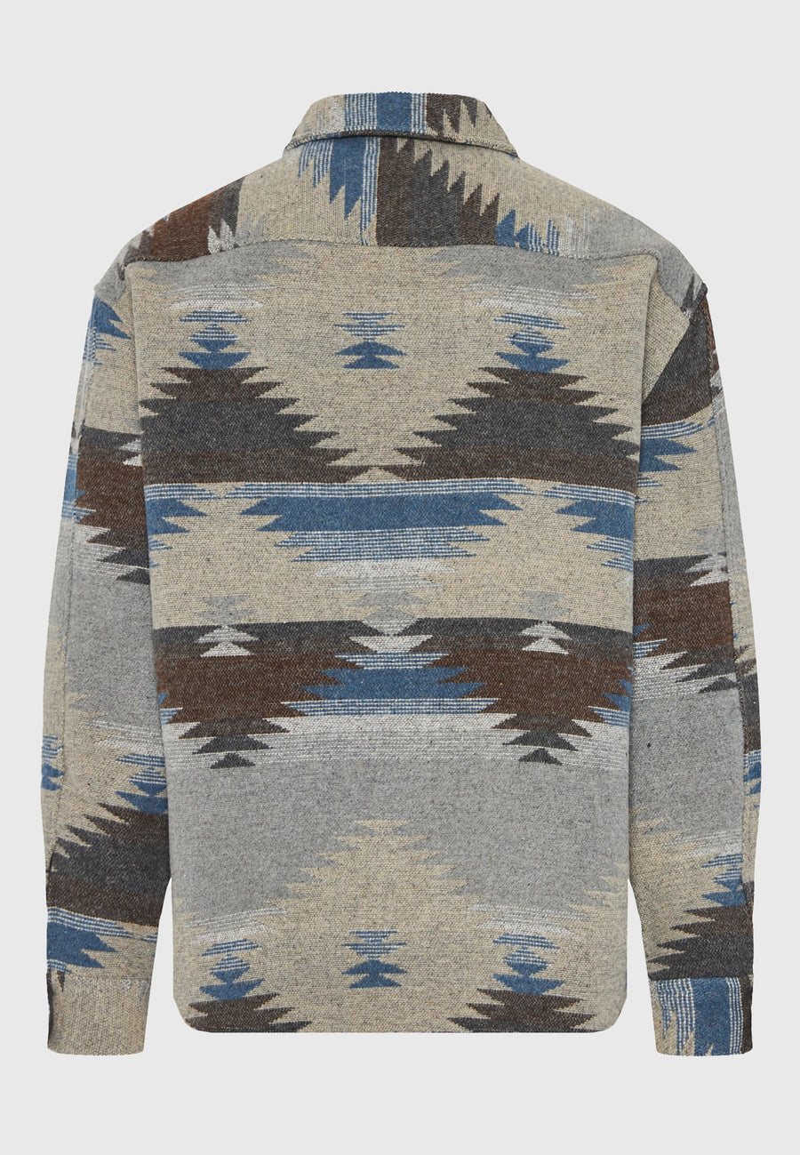 Cămașă casual bărbătească cu model