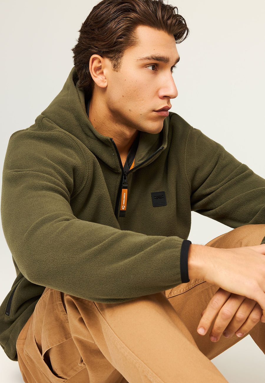 Hanorac din fleece sustenabil