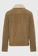 Jachetă casual bărbătească cu guler și căptușeală interioară