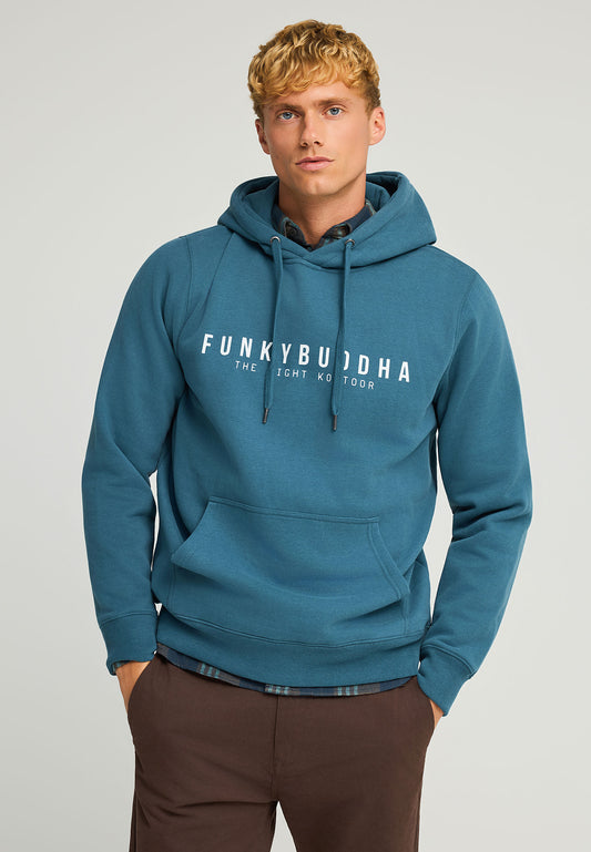 Hanorac cu imprimeu pe piept pentru bărbați