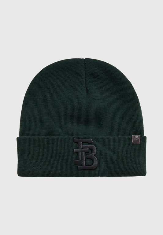 Căciulă bărbătească cu logo brodat