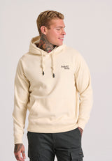 Hanorac cu croială lejeră și imprimeu grafic pe spate