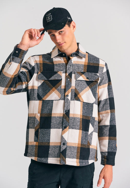 Jachetă casual bărbătească cu guler