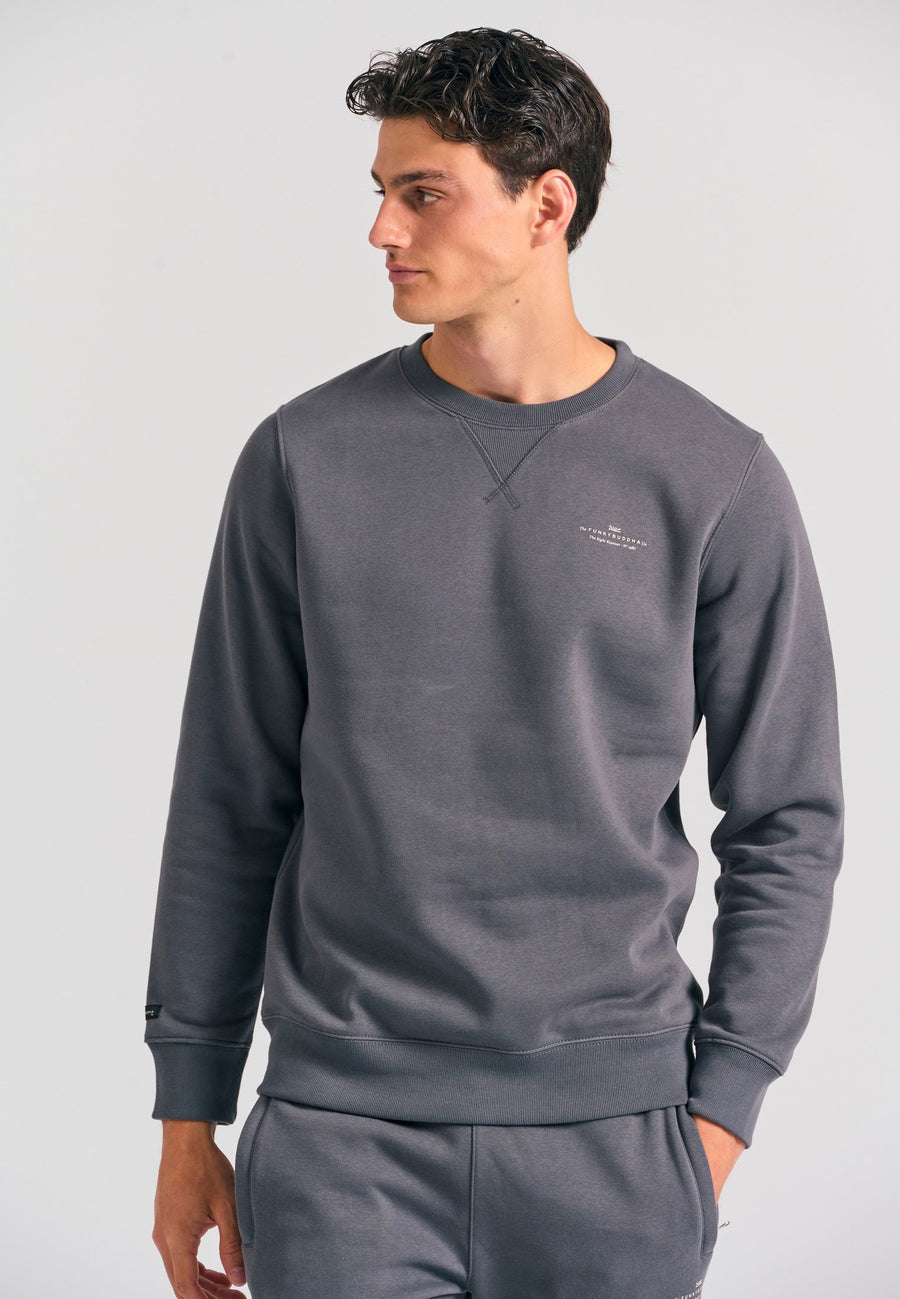 Hanorac cu guler rotund pentru bărbați - Esențiale