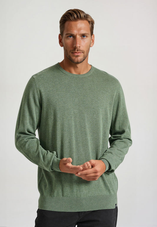 Men's crew neck sweater - The essentials