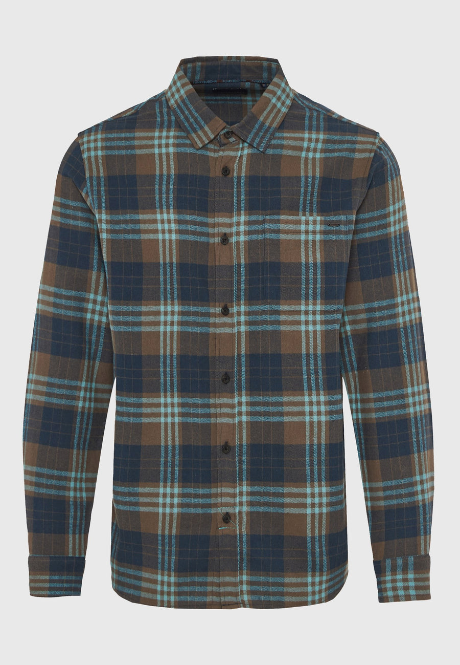 Cămașă bărbătească în carouri