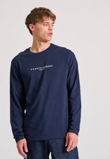 Tricou cu mânecă lungă și imprimeu pe piept