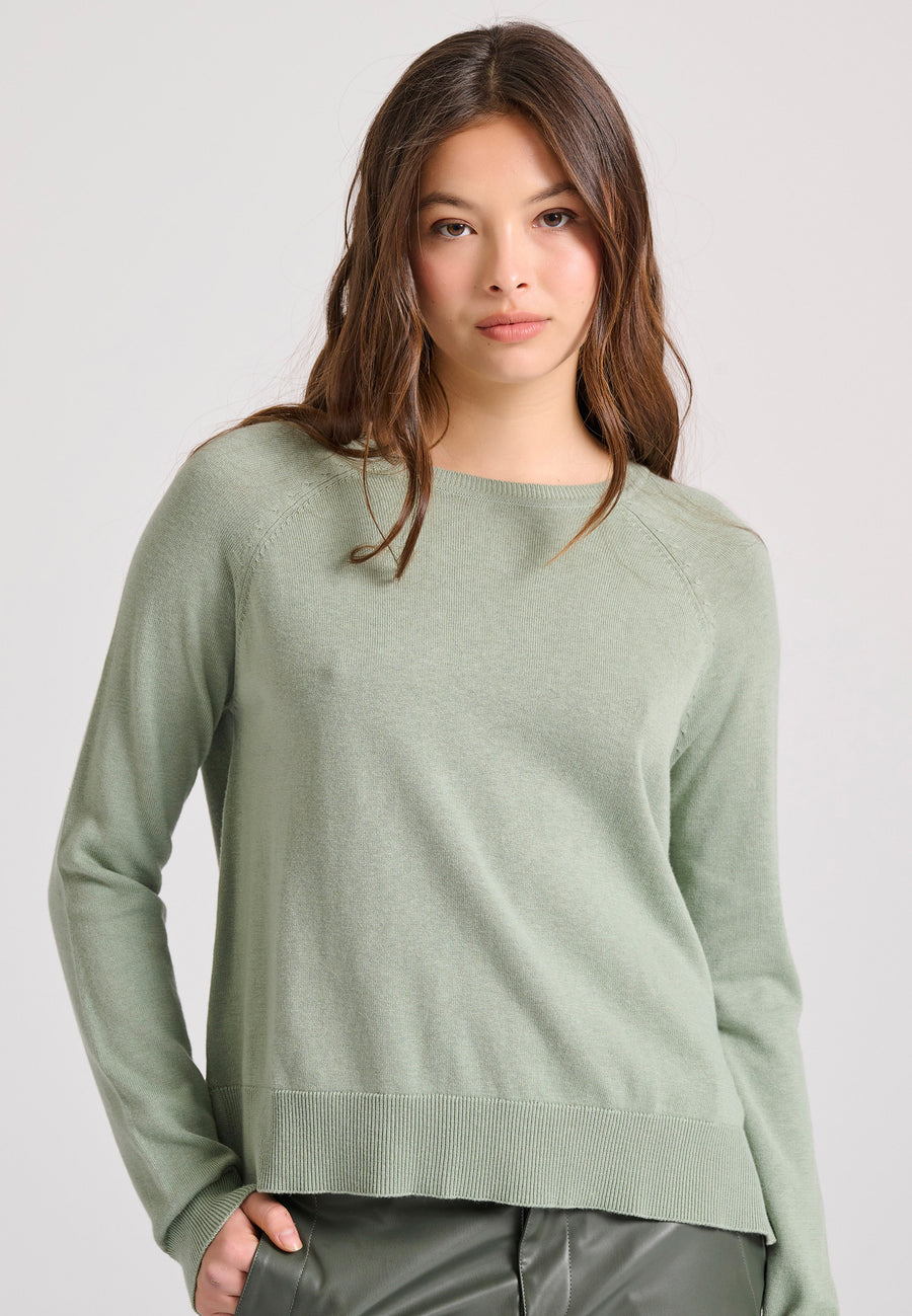 Pulover cu guler rotund - Esențiale