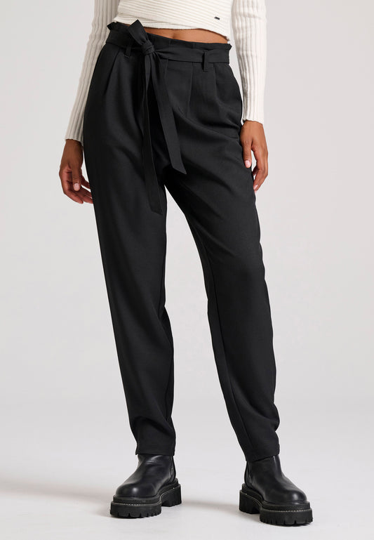 Pantaloni casual pentru femei cu pliuri