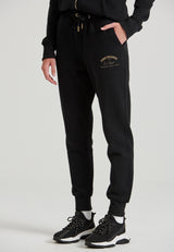 Pantaloni jogger de damă cu imprimeu pe coapsă