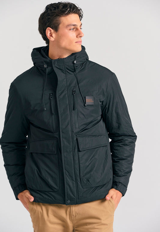 Jachetă casual bărbătească cu căptușeală matlasată