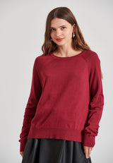 Pulover cu guler rotund - Esențiale