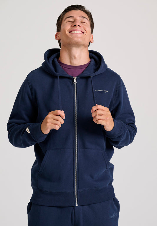 Hanorac cu fermoar pentru bărbați - Esențiale