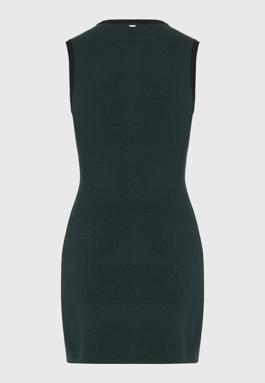 Rochie mini tricotată