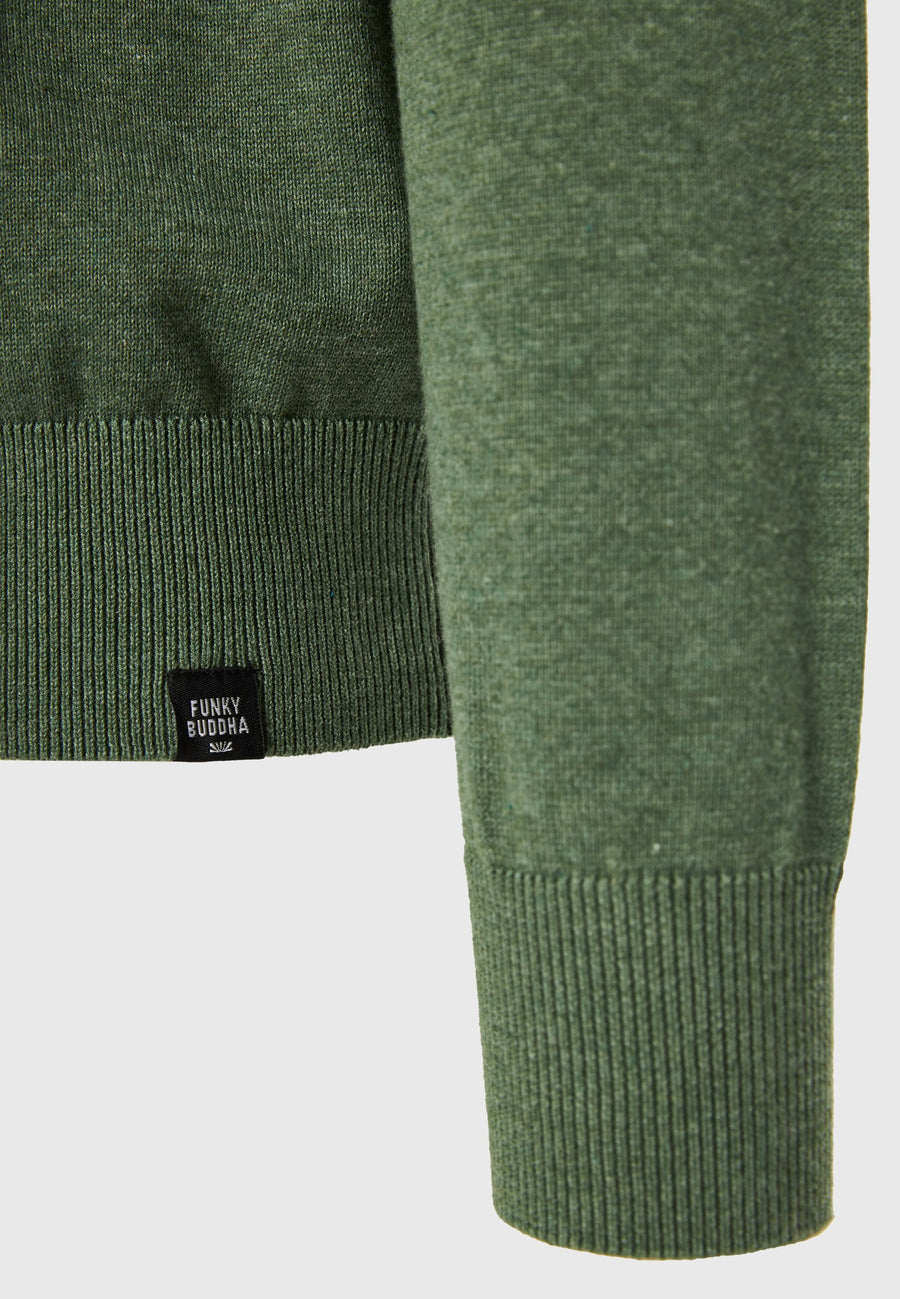 Pulover cu guler rotund pentru bărbați - Esențiale