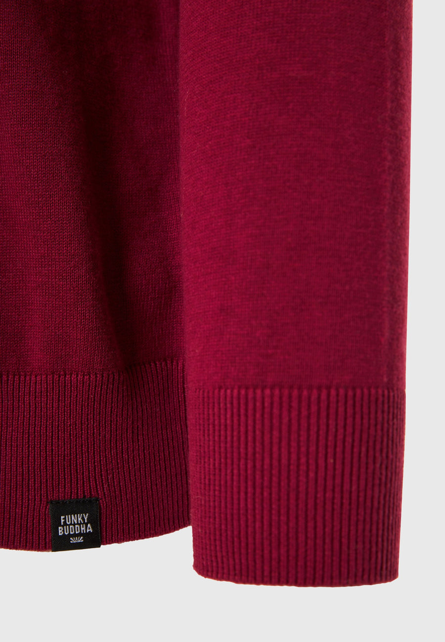 Pulover cu guler rotund pentru bărbați - Esențiale