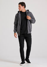 Hanorac cu fermoar pentru bărbați - Esențiale