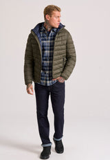 Jachetă de călătorie cu glugă detașabilă