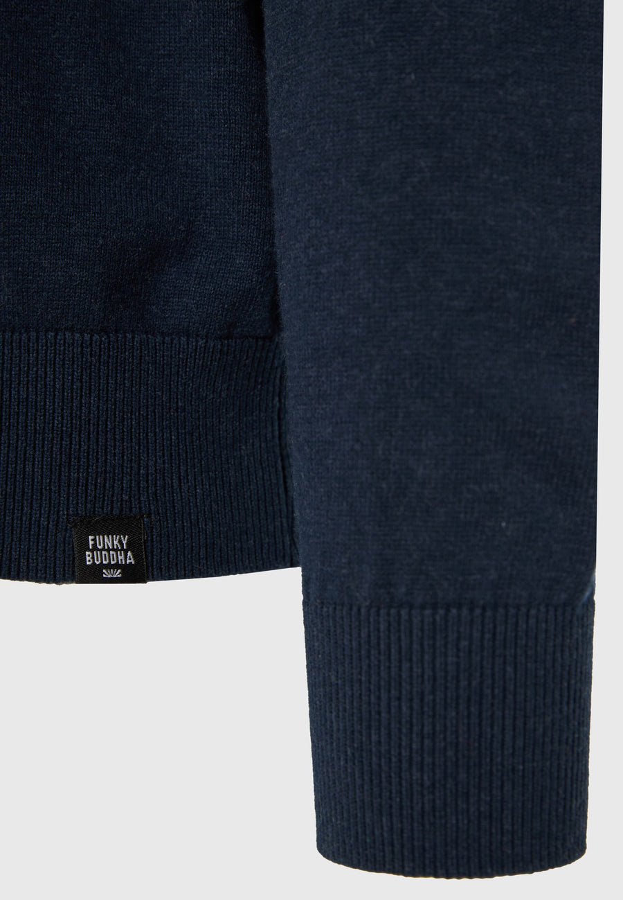 Pulover cu guler rotund pentru bărbați - Esențiale