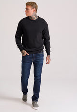 Pulover cu guler rotund pentru bărbați - Esențiale