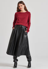 Pulover cu guler rotund - Esențiale