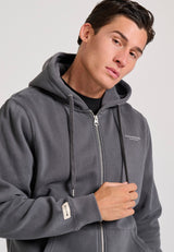 Hanorac cu fermoar pentru bărbați - Esențiale