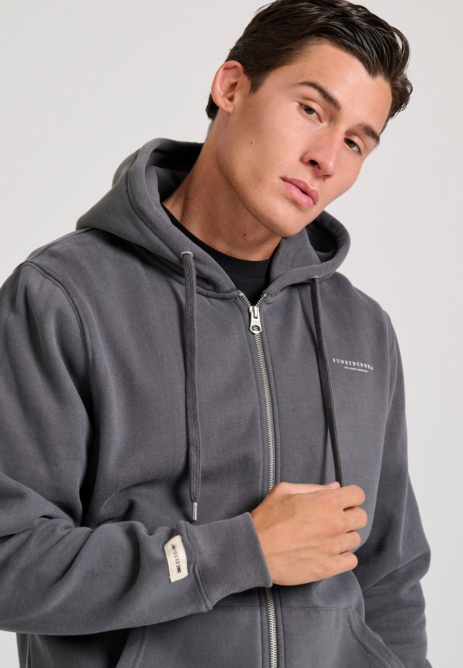 Hanorac cu fermoar pentru bărbați - Esențiale