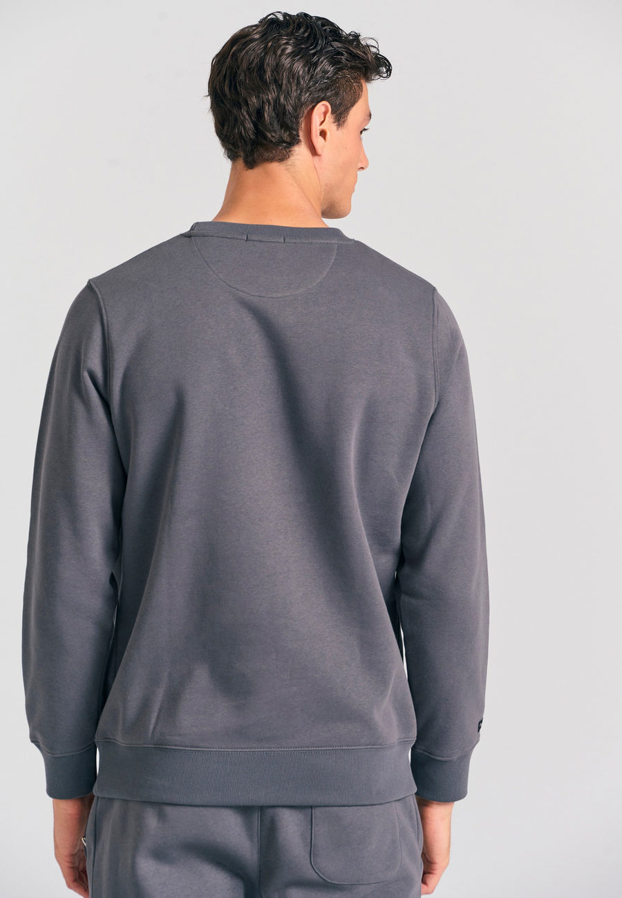 Hanorac cu guler rotund pentru bărbați - Esențiale