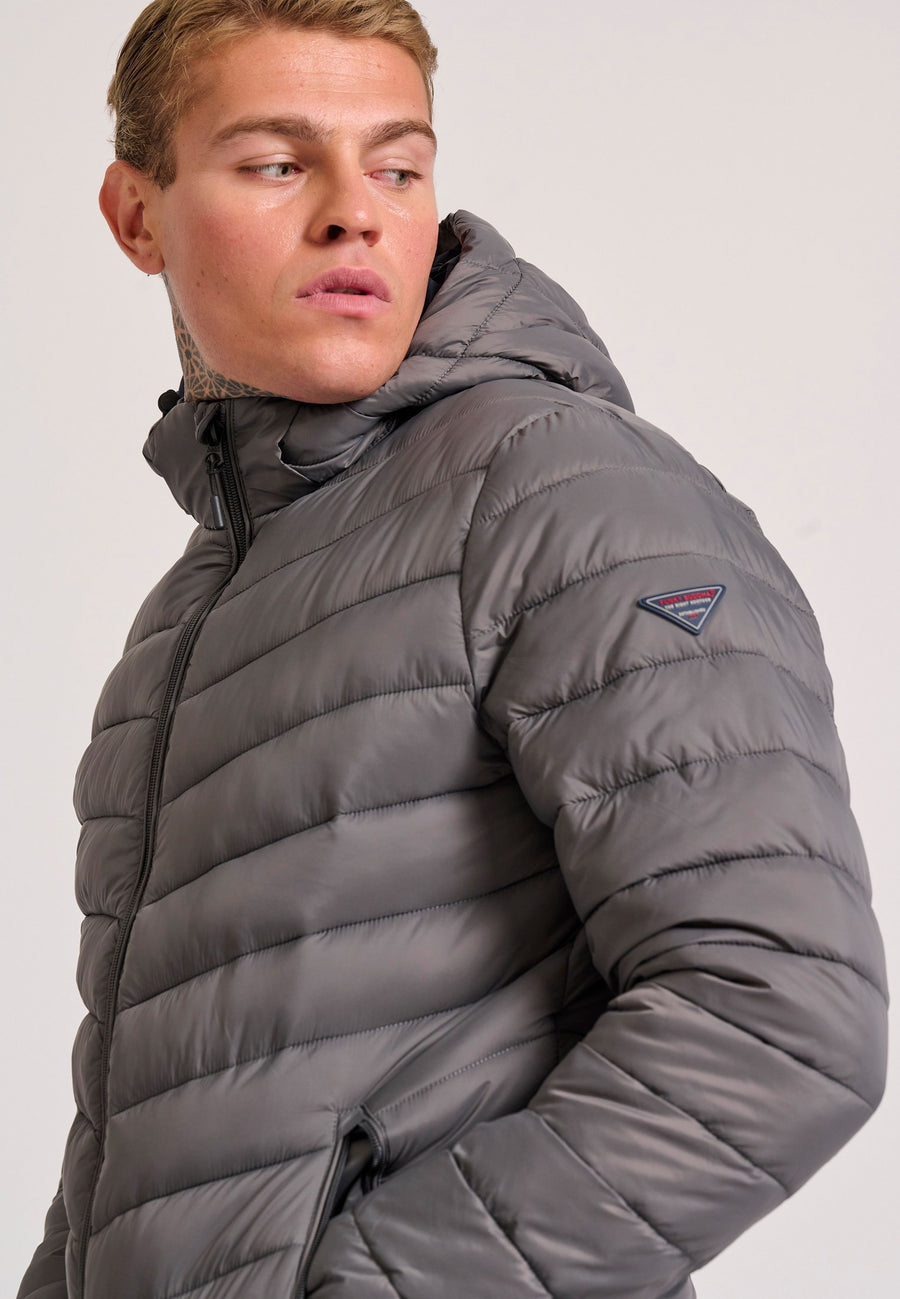 Jachetă de călătorie cu glugă detașabilă