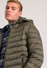 Jachetă de călătorie cu glugă detașabilă