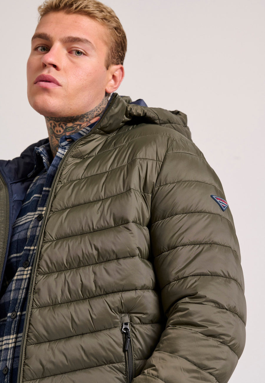 Jachetă de călătorie cu glugă detașabilă